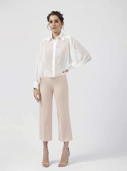 Elegância e Conforto com a Camisa de Seda Branca
